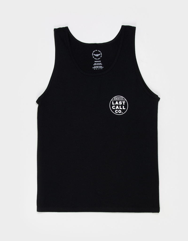 LAST CALL CO. Wasting Away Mens Tank Top - BLACK