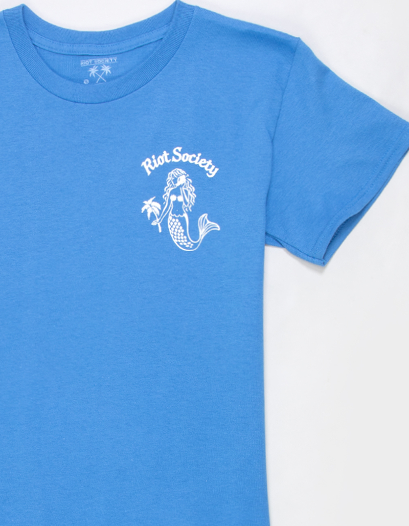 RIOT SOCIETY Mermaid Girls Boyfriend Tee image number 2