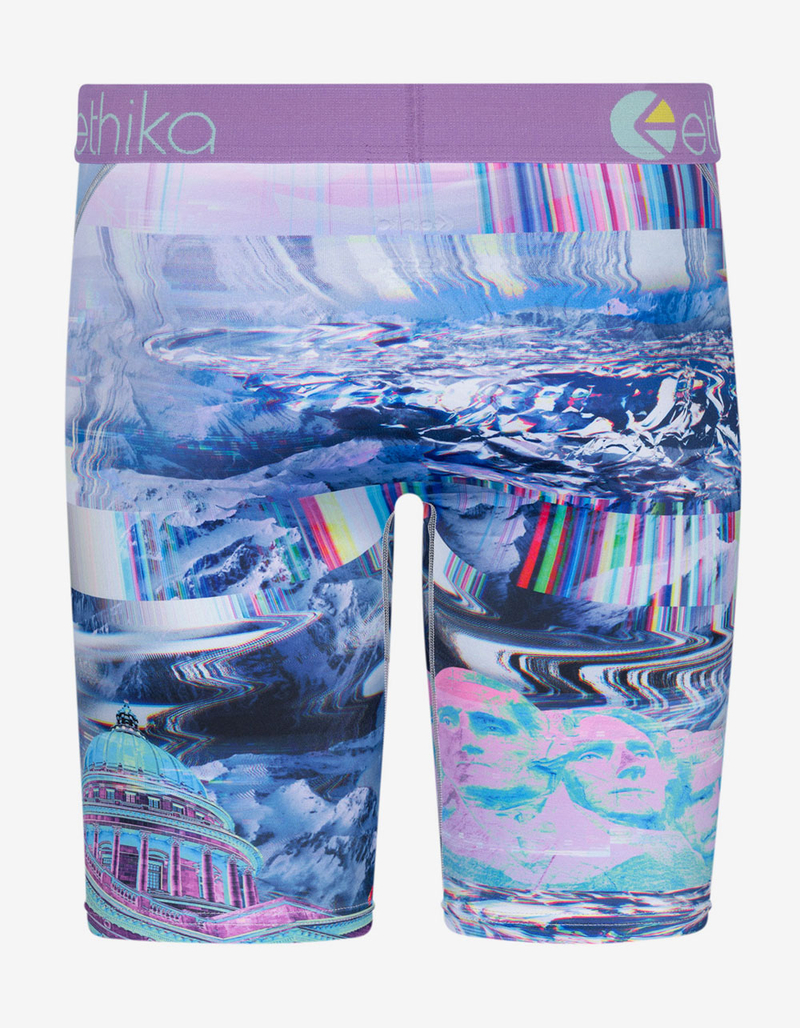 ETHIKA Benji Glitchin Staple Boys Boxer Briefs image number 2