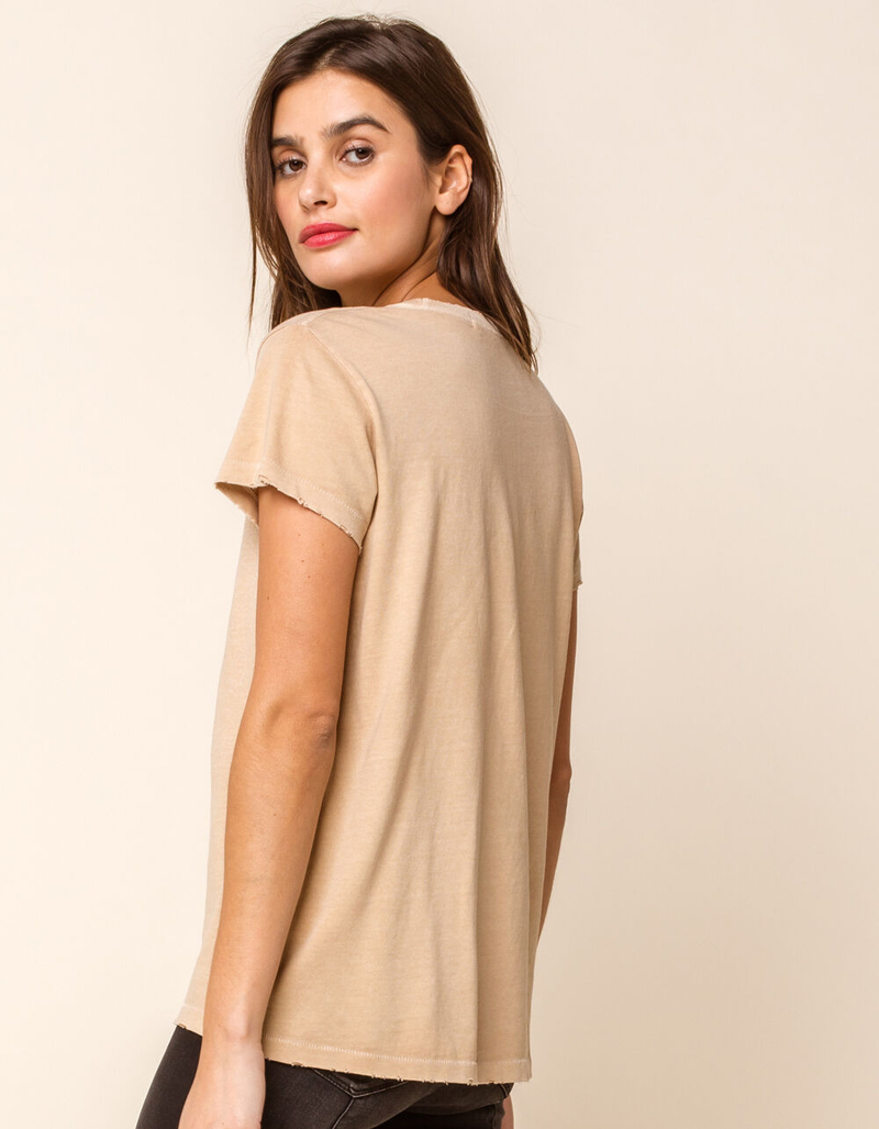 JUNK FOOD Glitter Pink Floyd Womens Tee image number 2