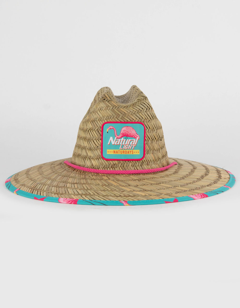 NATURAL LIGHT Naturdays Mens Lifeguard Straw Hat image number 0