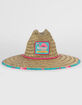 NATURAL LIGHT Naturdays Mens Lifeguard Straw Hat image number 1