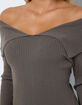 NOISY MAY Juliet Off The Shoulder Womens Dress image number 3