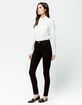 RSQ High Rise Black Womens Skinny Jeans image number 5