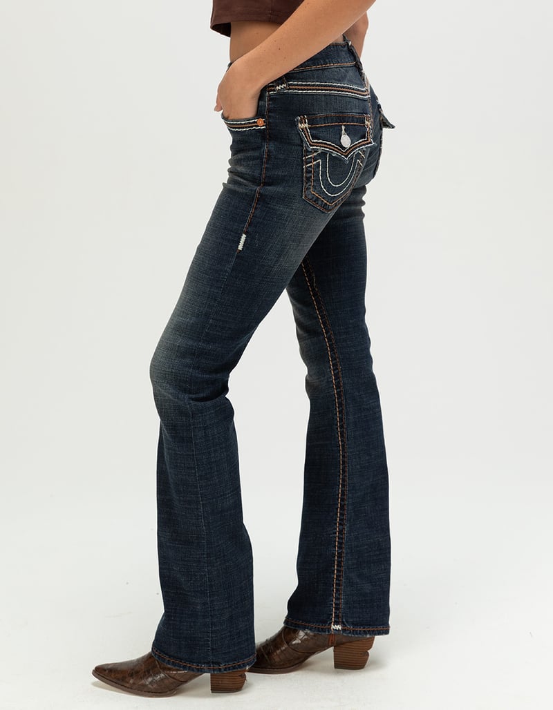 TRUE RELIGION Becca Mid Rise Super T Womens Bootcut Jeans image number 3