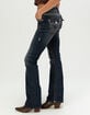 TRUE RELIGION Becca Mid Rise Super T Womens Bootcut Jeans image number 4