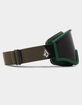 VOLCOM Yae Snow Goggle - Dark Teek Forest Green / Bronze image number 4