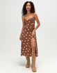NECTAR CLOTHING Womens Polka Dot Maxi Dress image number 1