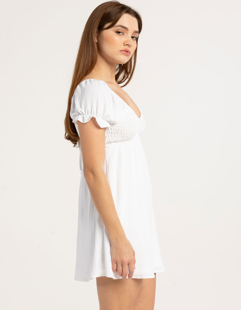 RSQ Womens Smocked Bodice Babydoll Dress image number 2