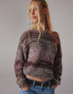 RSQ Womens Space Dye Sweater image number 1