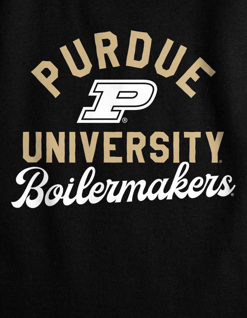 PURDUE UNIVERSITY Classic Script Womens Cropped Tank Top image number 2