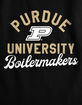 PURDUE UNIVERSITY Classic Script Womens Cropped Tank Top image number 3