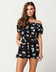 BOG Collective Smock Floral Womens Romper image number 2