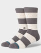 STANCE Nep Stripe Mens Crew Socks image number 1