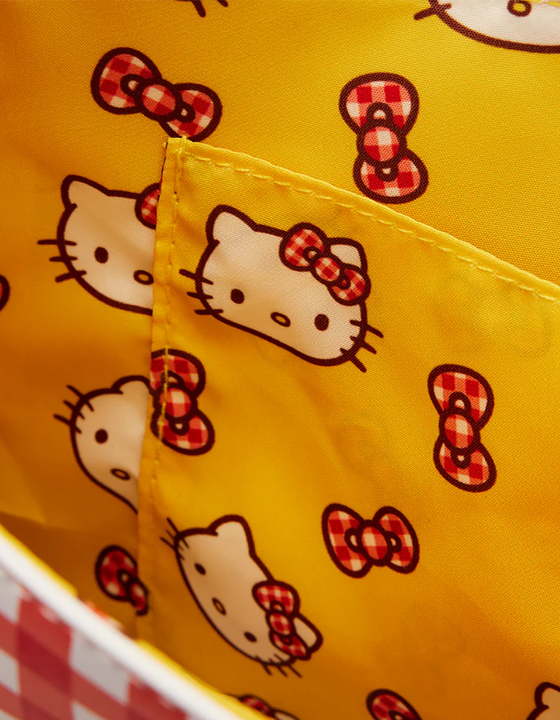 LOUNGEFLY Hello Kitty Gingham Crossbody Bag image number 3