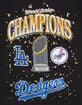 PRO STANDARD Los Angeles Dodgers World Series Champions Boys Tee image number 3