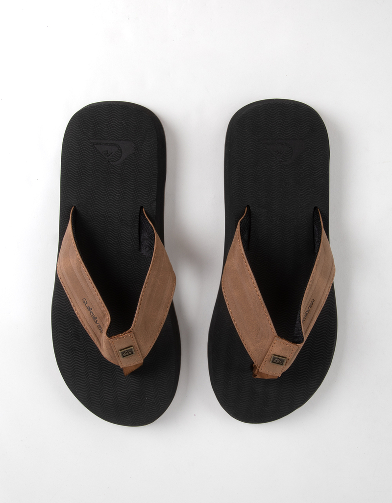 QUIKSILVER Tiger Paw Mens Flip Flops image number 5