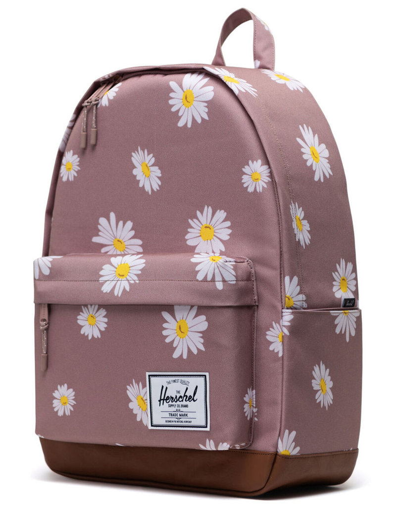 HERSCHEL SUPPLY CO. Classic XL Leather Ash Rose Daisy Backpack image number 2