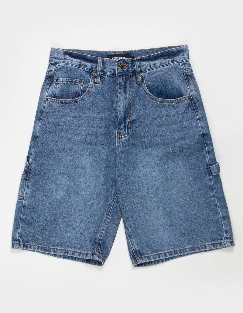 RSQ Mens Loose Denim Carpenter Shorts image number 0