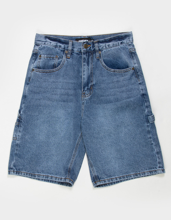 RSQ Mens Loose Denim Carpenter Shorts Primary Image