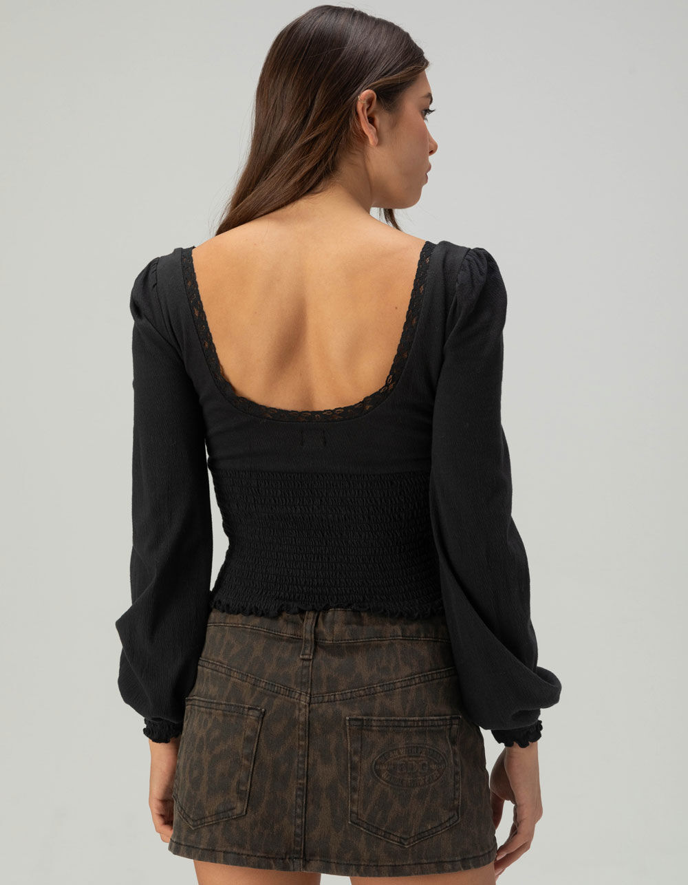 urban outfitters smocked top