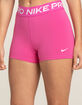 NIKE Pro Womens Compression Shorts image number 3