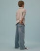 RSQ Boys Extra Baggy Embroidered Jeans image number 1