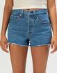 LEVI'S 501 Womens High Rise Denim Shorts - Multiple Choice image number 2