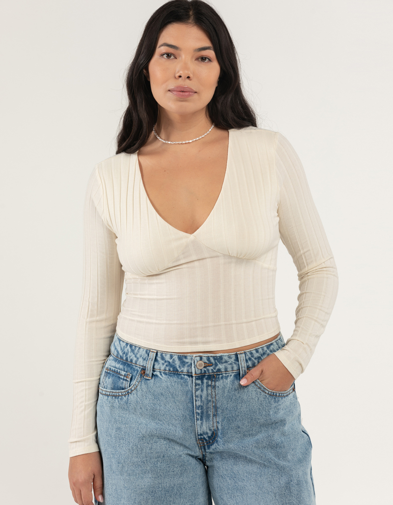 RSQ Open Tie Back Womens Top  image number 7