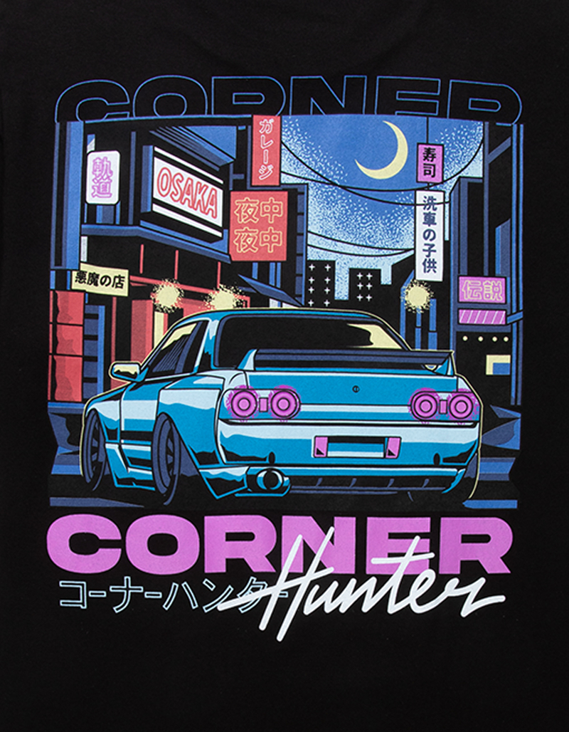 CORNER HUNTER Neon Street Mens Tee image number 2