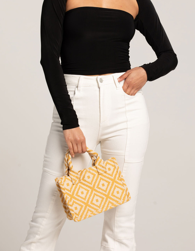 Geo Print Womens Mini Tote image number 2