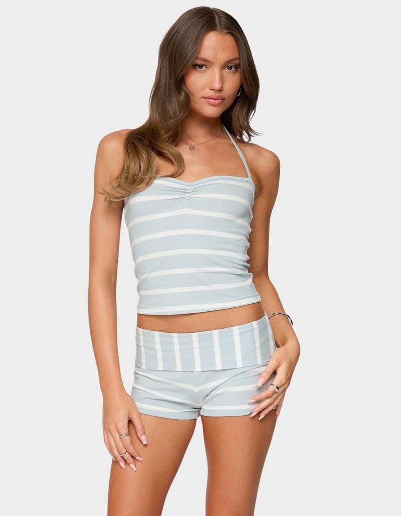 EDIKTED Lorenza Striped Halter Top image number 0