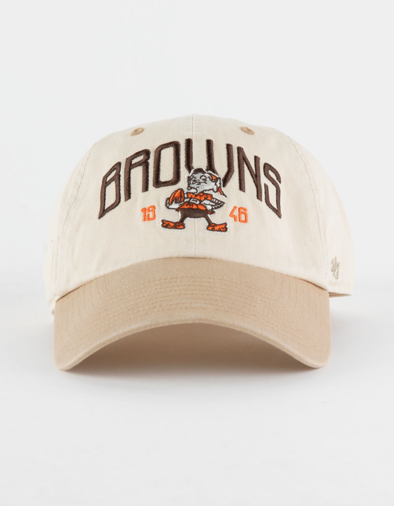 47 BRAND Cleveland Browns Legacy Sierra '47 Clean Up Strapback Hat image number 1