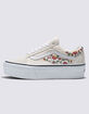 VANS Floral Embroidery Old Skool Stackform Womens Shoes image number 2
