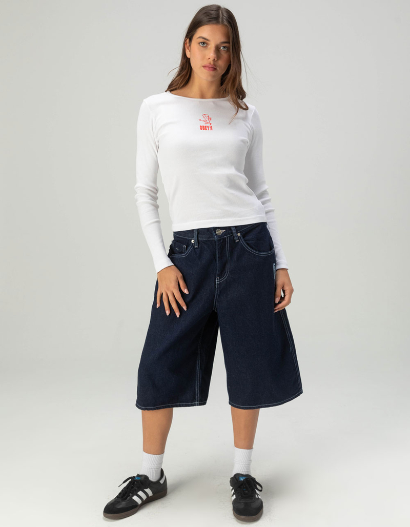 OBEY Cupid Slim Fit Womens Long Sleeve Tee image number 1