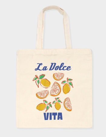 LEMON La Dolce Vita Tote Bag Alternative Image