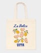 LEMON La Dolce Vita Tote Bag image number 2