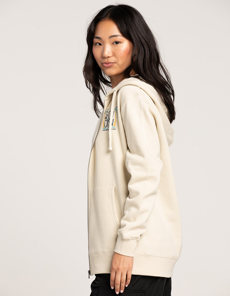 SALTY CREW Postcard Womens Zip-Up Hoodie image number 2
