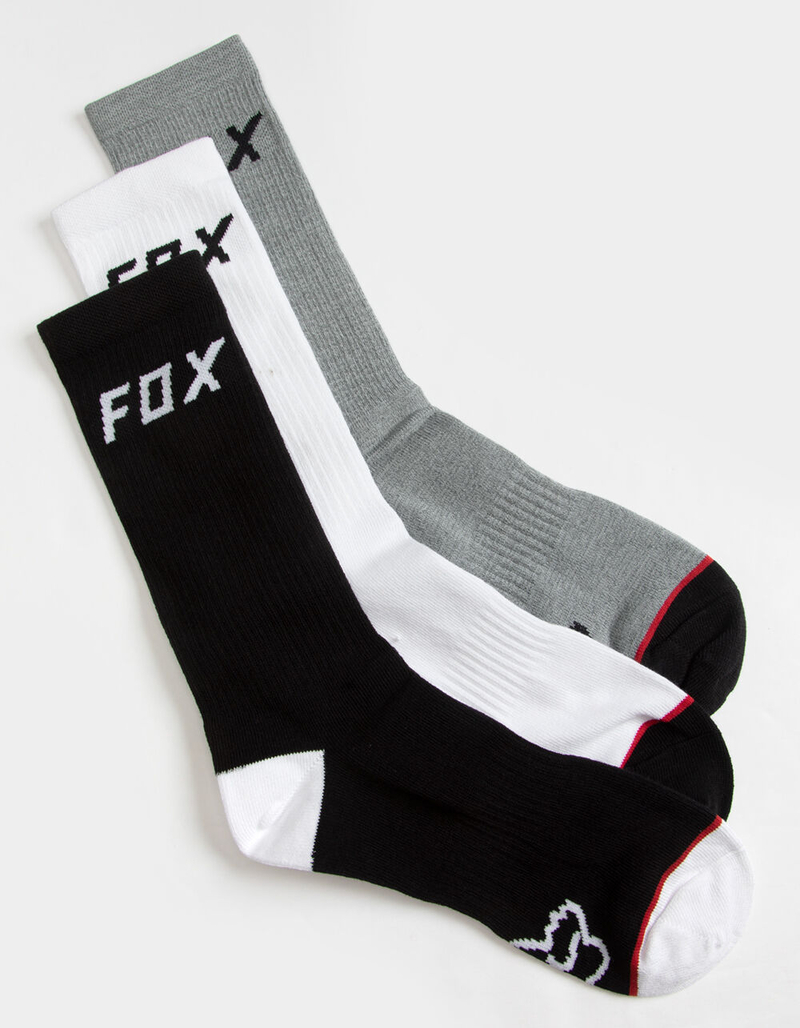 FOX 3 Pack Mens Crew Socks image number 0