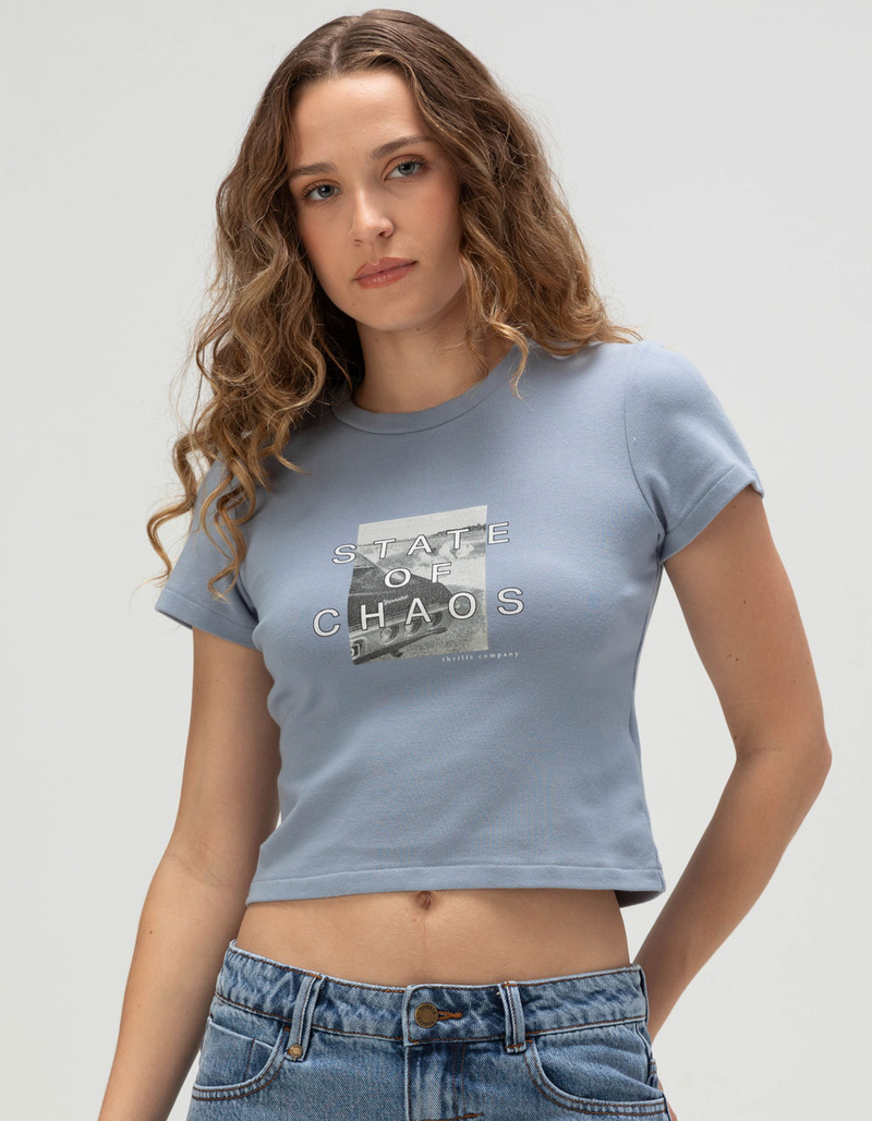 THRILLS Chaotic Womens Baby Tee image number 0