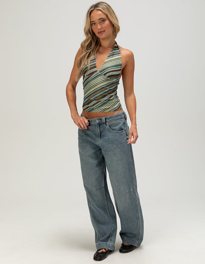 RSQ Womens Low Rise Skater Jeans image number 0