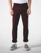 RSQ London Mens Skinny Stretch Chino Pants image number 2