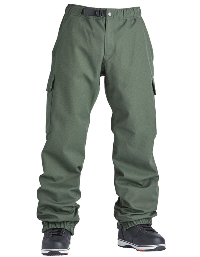 AIRBLASTER Freedom Boss Mens Green Snow Pants image number 0