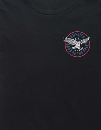 EAGLE Land Of The Free Unisex Kids Tee Alternative Image