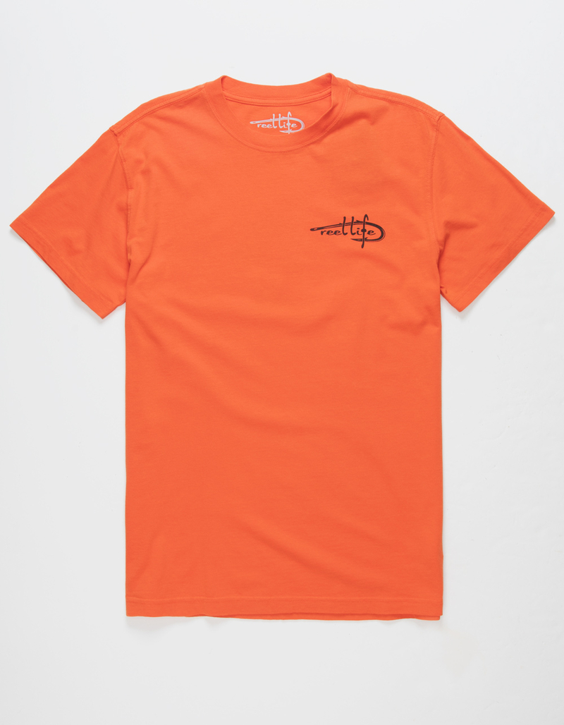 REEL LIFE Triangle Palms Mens Tee image number 1