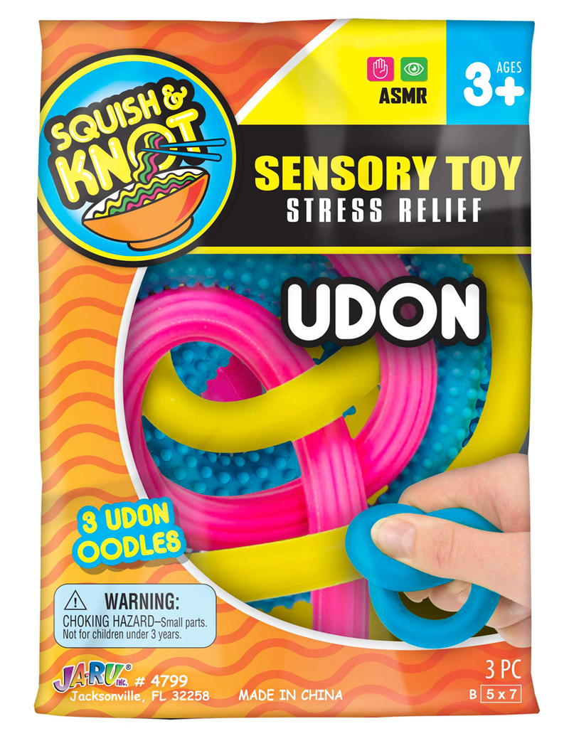 SQUISH & KNOT Oodles Assorted Sensory Toy image number 1