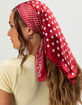 FULL TILT Polka Dot/Paisley Satin Headscarf image number 2