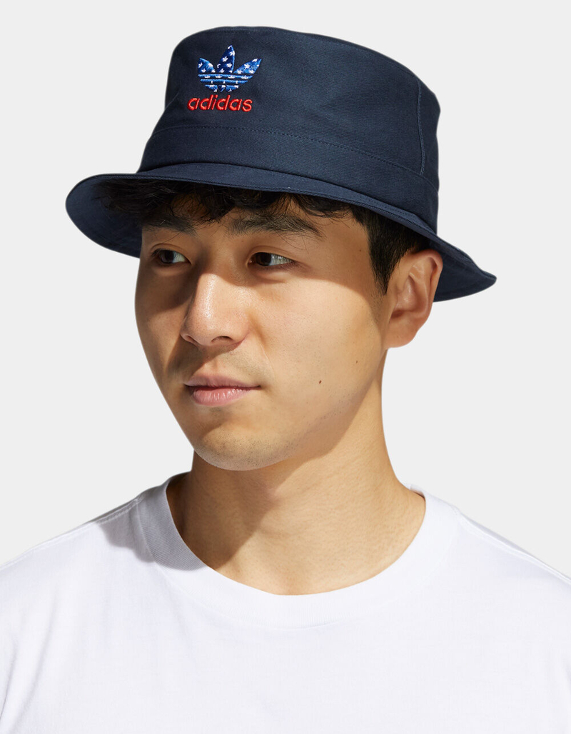 ADIDAS Originals Americana Navy Bucket Hat image number 1