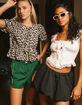 WEST OF MELROSE Bubble Womens Mini Skirt image number 6