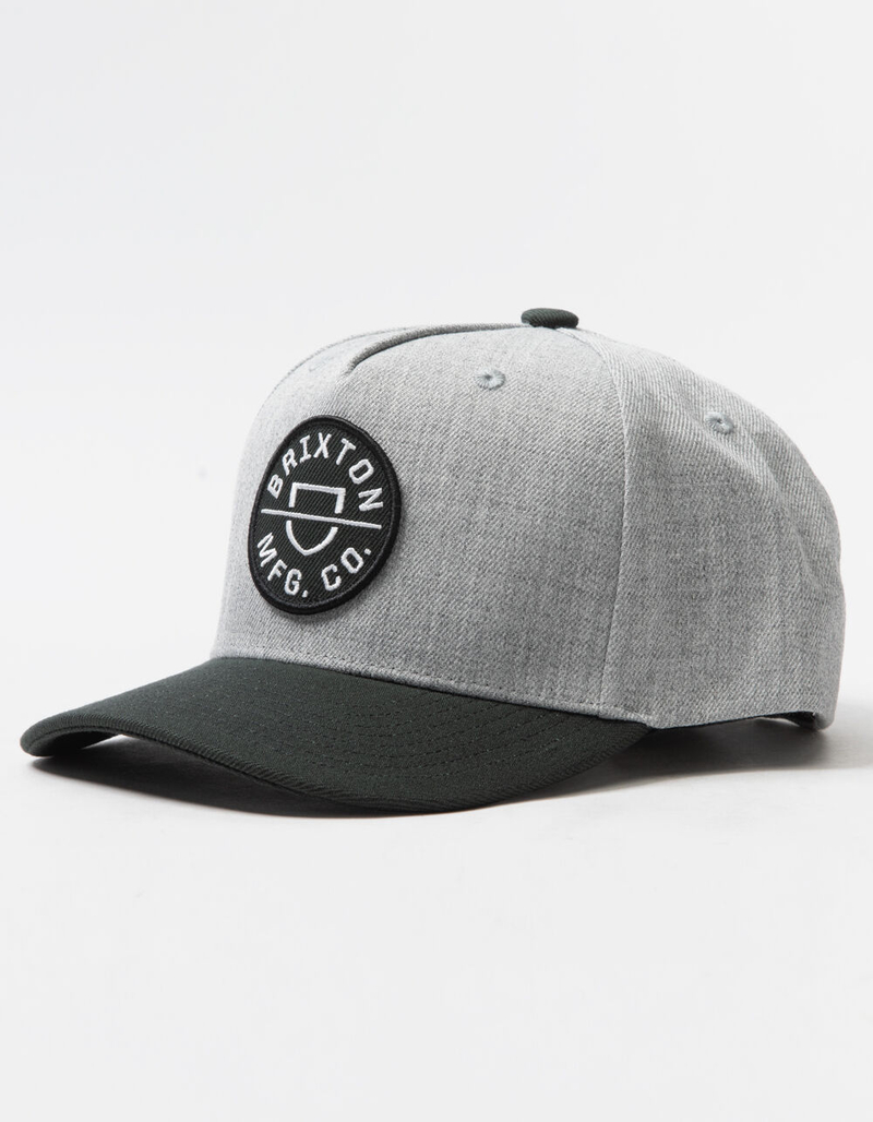 BRIXTON Crest MP Mens Snapback Hat image number 0
